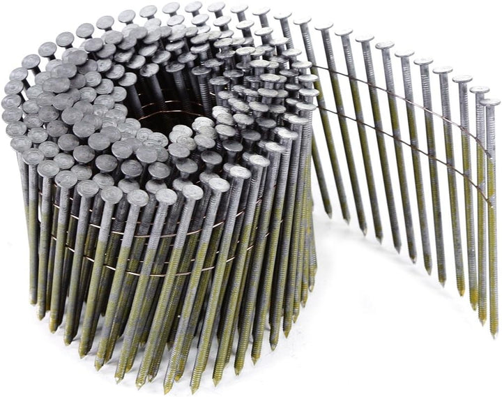Prebena 8XR-CNW90 Coilnagler Druckluftnagler im Transportkoffer + Prebena CNW31/90BKRI Coilnägel Rin