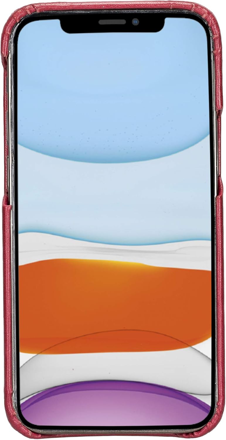 Solo Pelle Lederhülle für das Apple iPhone 12 Mini in 5.4 Zoll Princeton Case Leder Hülle Ledertasch