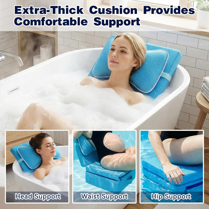 EHAUSEUN Whirlpool Sitzkissen Erwachsenen Hot Tub Seat rutschfest Sitzauflage Für Aussenpool Badezim