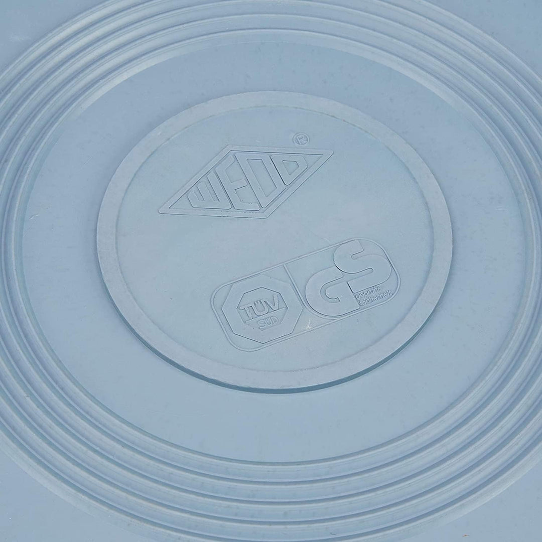 Wedo 212102 Rollhocker Metall, TÜV- und GS-geprüft, Höhe 43 cm, Tragkraft 150 kg,