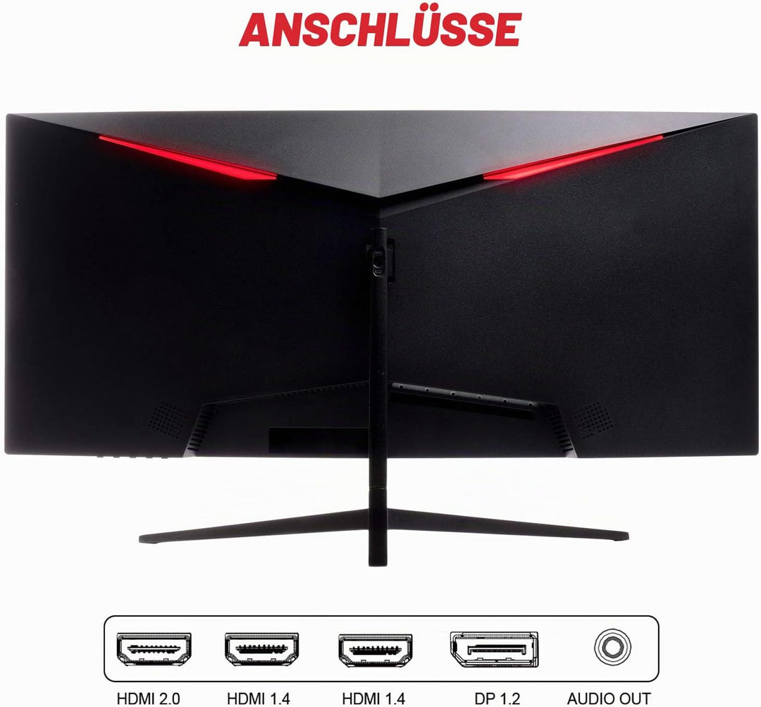 iTek Monitor GGC - 30" Curved R1800, WFHD 2560x1080 UltraWide, VA, 200Hz, 21:9, 1ms MPRT, 3xHDMI, DP