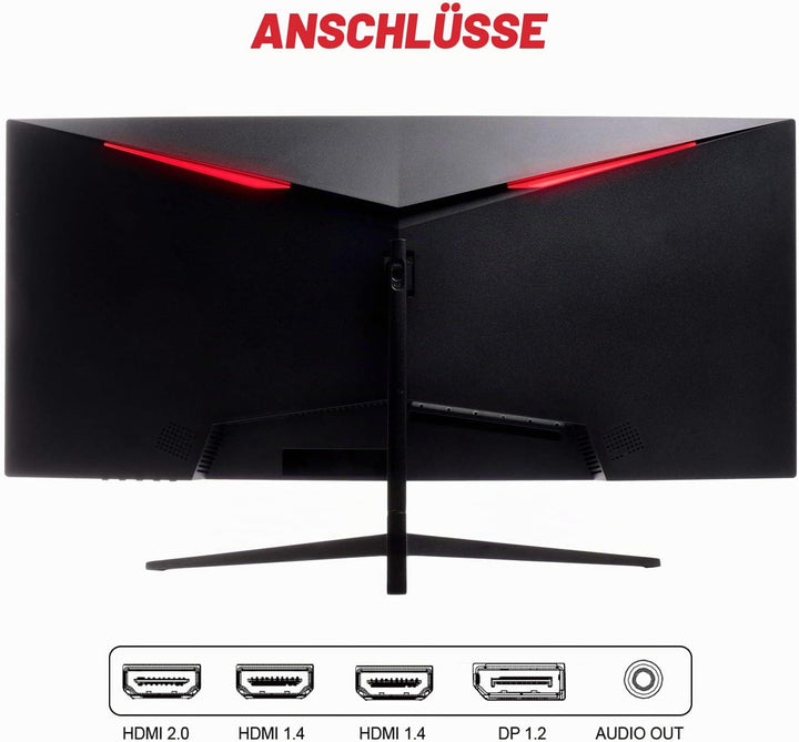 iTek Monitor GGC - 30" Curved R1800, WFHD 2560x1080 UltraWide, VA, 200Hz, 21:9, 1ms MPRT, 3xHDMI, DP