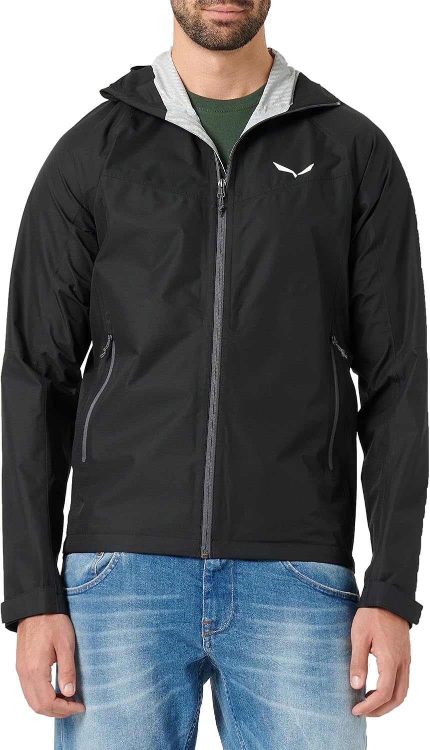 Salewa Herren Puez (Aqua 3) Ptx M Jkt Regenjacken L BLACK OUT/0730, L BLACK OUT/0730