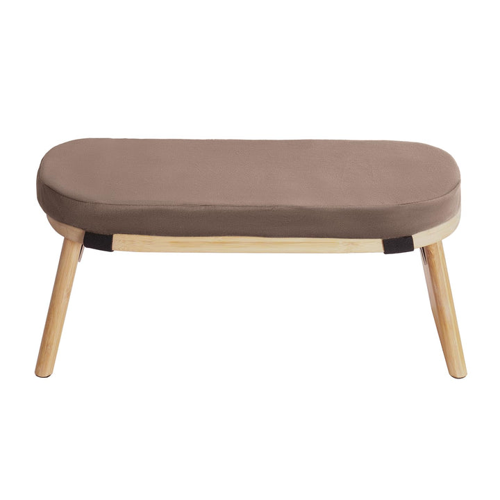 MINRS Meditationsbank klappbar Meditationshocker Holz Meditationsbank mit kissen Ergonomischer Gebet