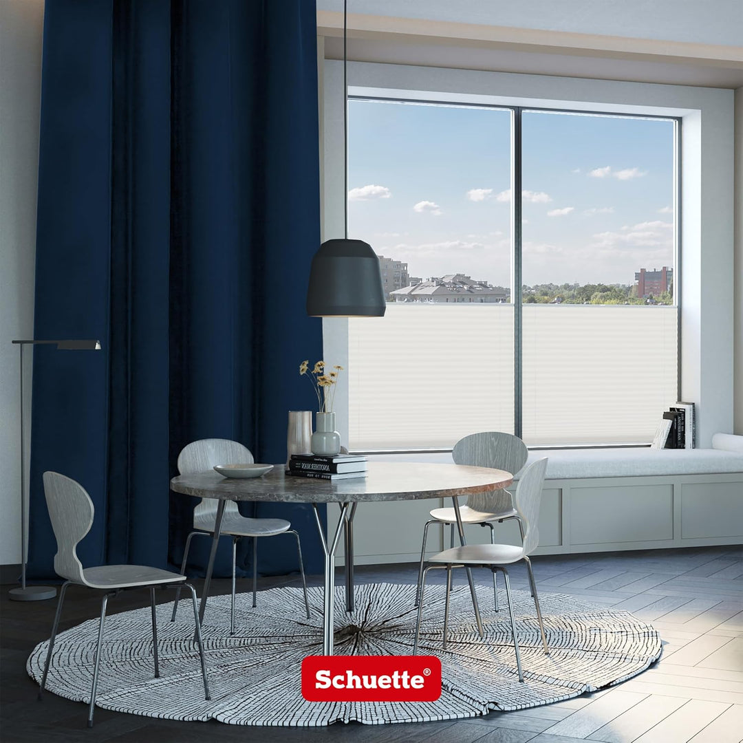 Schuette® Verdunkelungs-Vorhang Gardine mit Ösen ● Millenium Velvet: Royal Blue (Blau) ● 135x130cm B