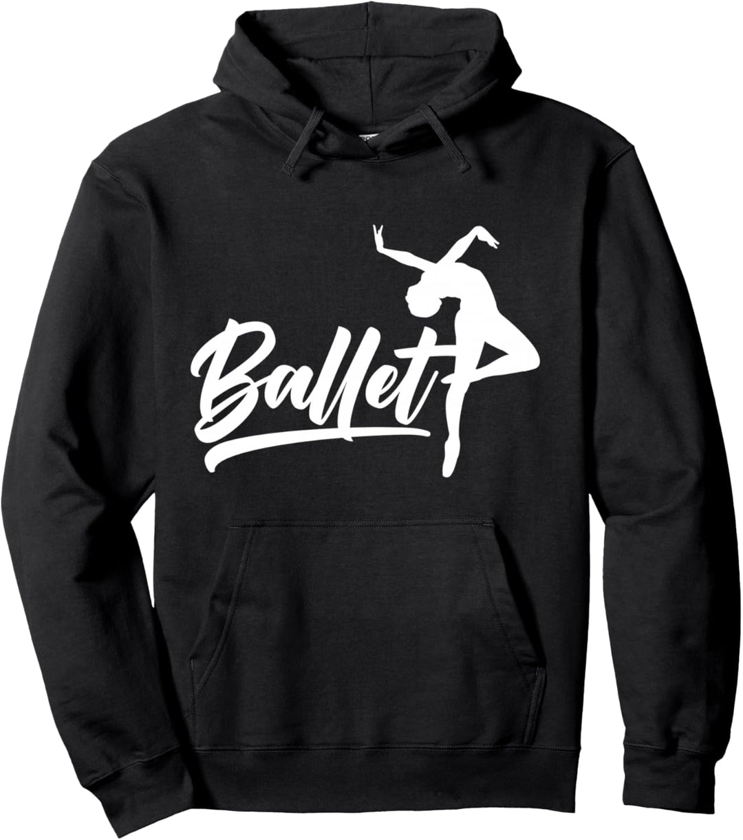 Ballett Tanzen Ballerina Balletttänzerin Tänzerin Pullover Hoodie