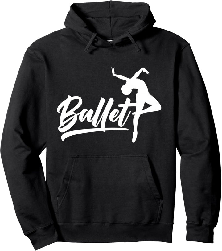 Ballett Tanzen Ballerina Balletttänzerin Tänzerin Pullover Hoodie