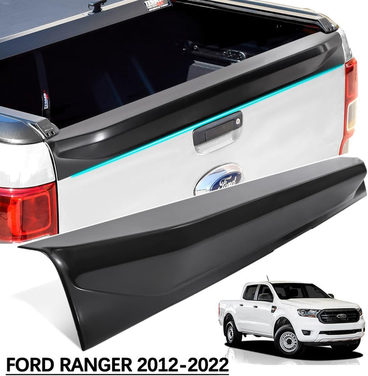 JHCHAN Heckklappenschutz Ladekantenschutz Spoiler Ladefläche Zubehör für Ford Ranger 2012-2022 T6 T7