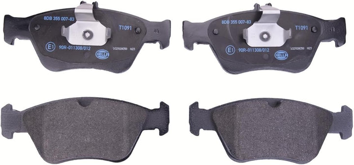 HELLA PAGID 8DB 355 007-831 Bremsbelagsatz - T1091 - Dicke/Stärke: 19.8mm - Bremssystem: Teves - für