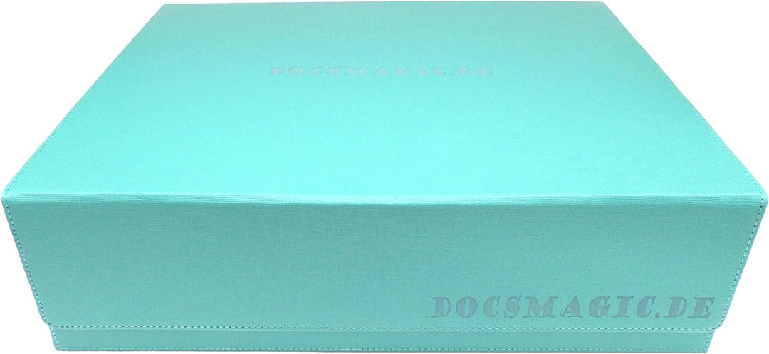 docsmagic.de Premium 4-Row Trading Card Storage Box Mint + Trays & Divider - MTG PKM YGO - Aufbewahr