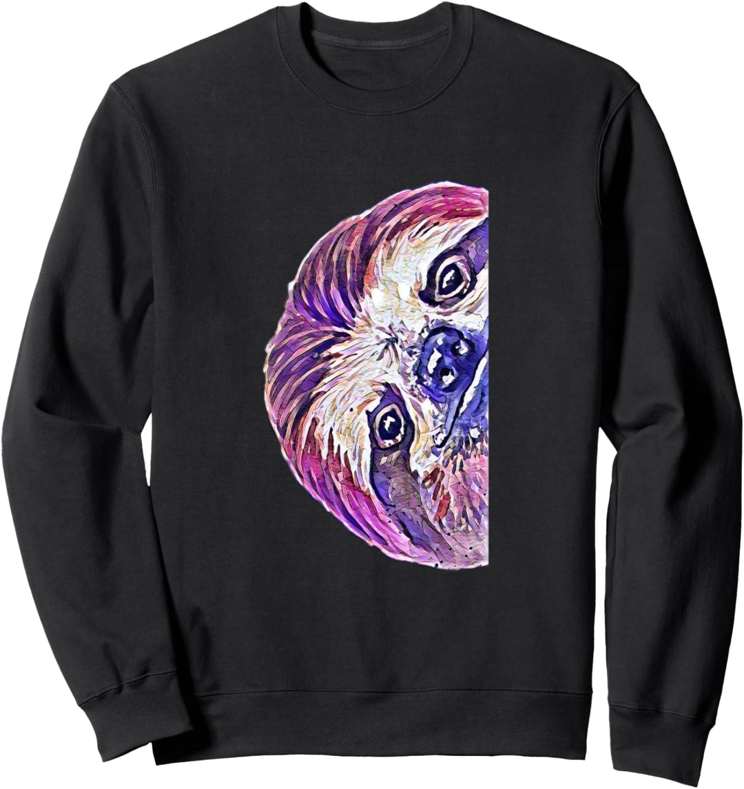 Faultier Motiv coole Trendtiere süsse bunte Faultiere Sweatshirt