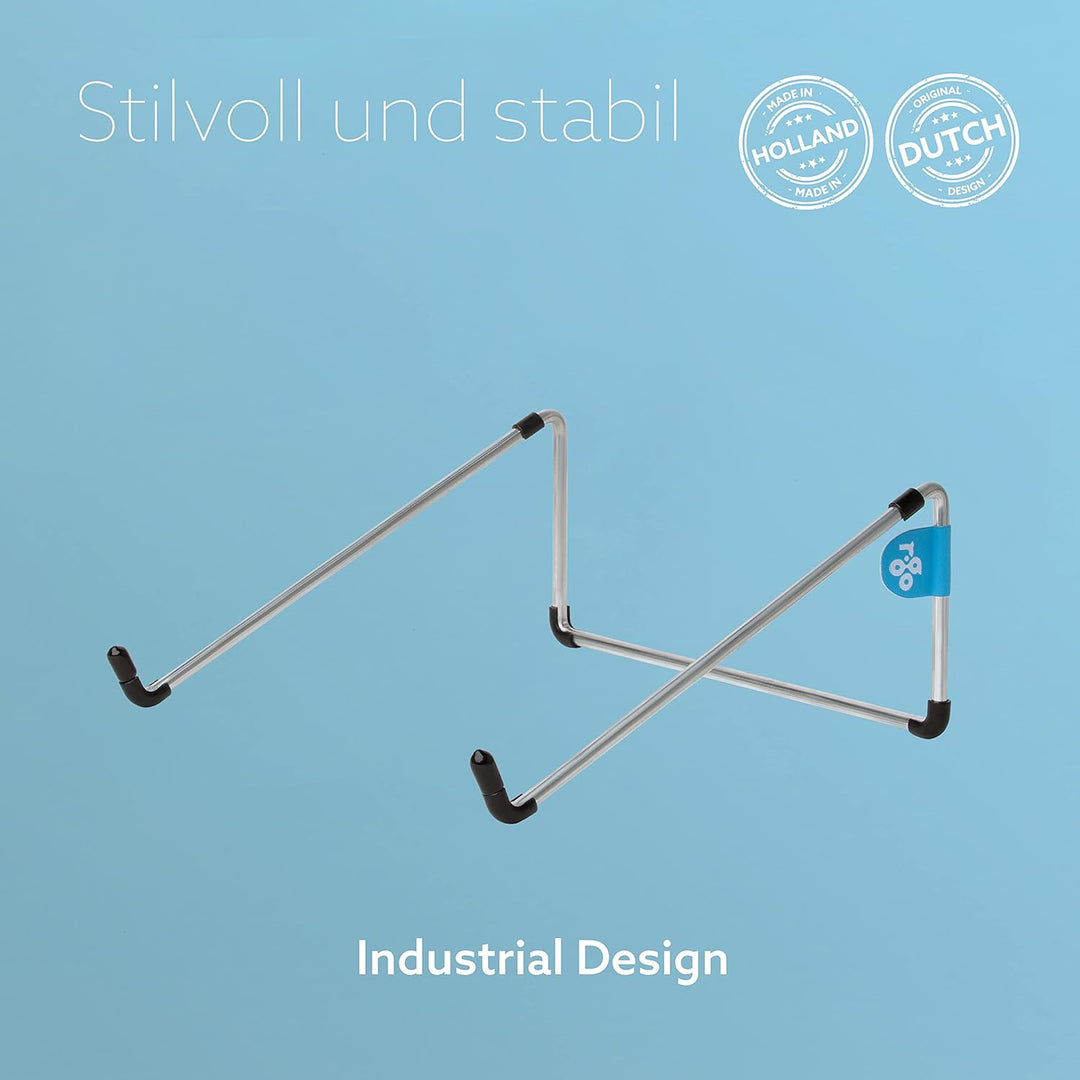 R-GO Tools RGOSC010 Basic Laptopständer silber