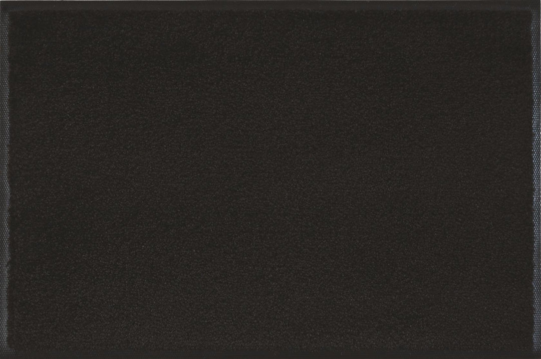Wash+Dry Raven Black Tapis, Polyamid, Noir, 60 x 90 cm, 60 x 90 cm