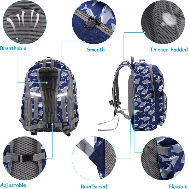 VASCHY Kinderrucksack, Kinder Rucksack Kindergartenrucksack 12L Niedlich Wasserabweisend Schulrucksa