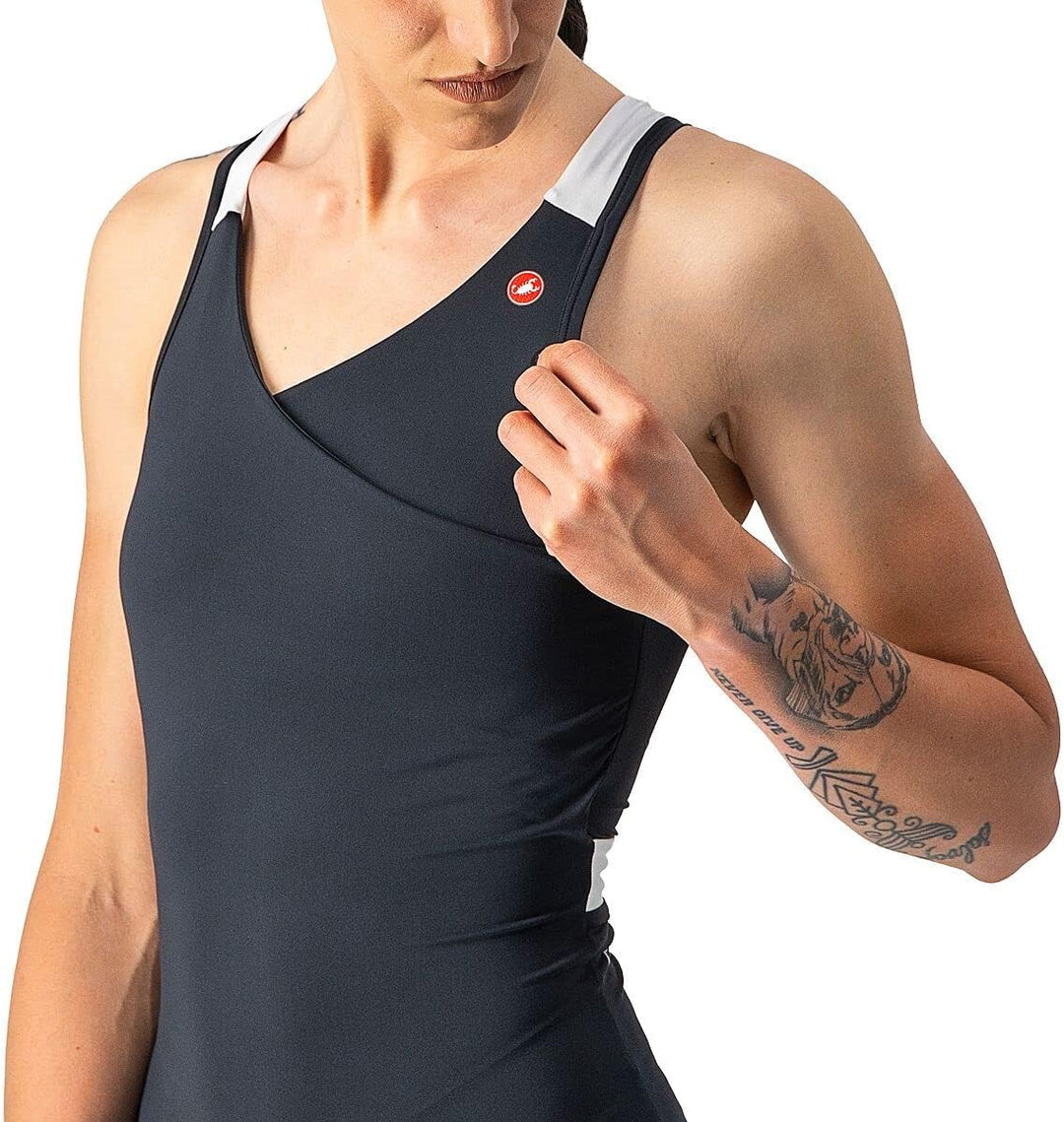 Castelli Damen Solaris Top Sweatshirt XS Schwarz, XS Schwarz