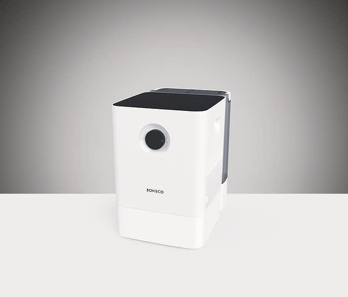 BONECO Luftbefeuchter W300 I abnehmbarer 12L Wassertank I für Räume bis 50 m² I sehr leise mit 27dB