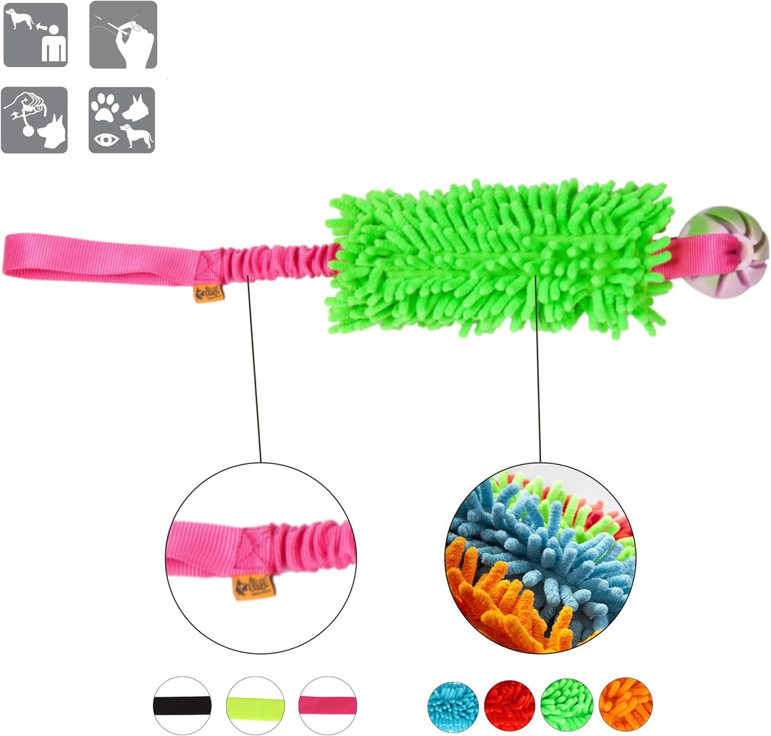 Dingo Mop Bungee Grün mit Vanille Duft Ball Hundespielzeug Agility Apporte 15589 Grün 1 Stück (1er P
