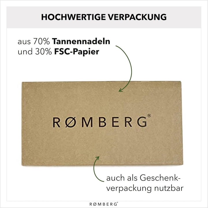 Romberg Herren Unterhose, klassischer Slip, 6er Pack aus nachhaltiger Bio-Baumwolle (GOTS Zertifizie