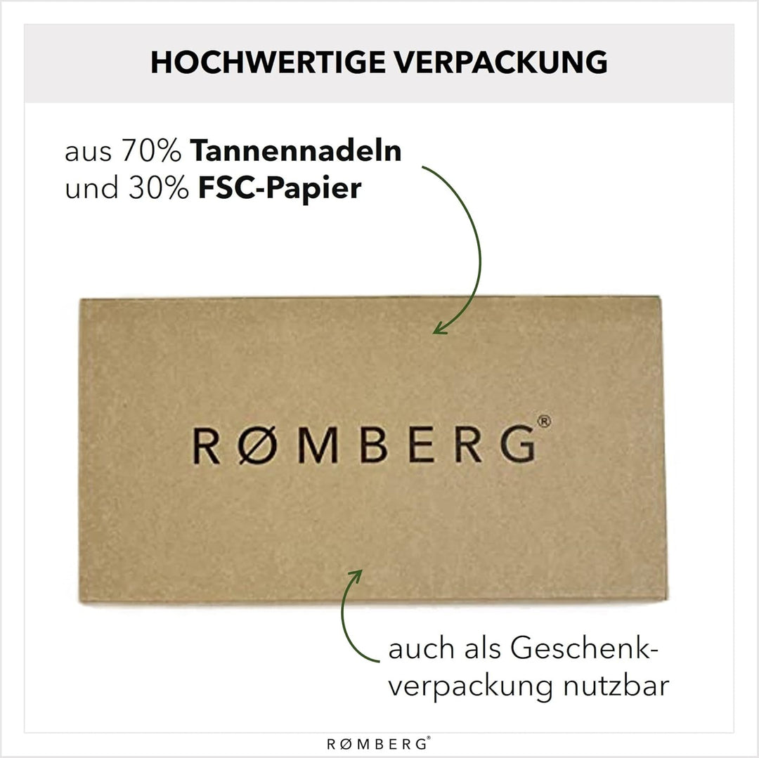 Romberg Herren Unterhose, klassischer Slip, 6er Pack aus nachhaltiger Bio-Baumwolle (GOTS Zertifizie