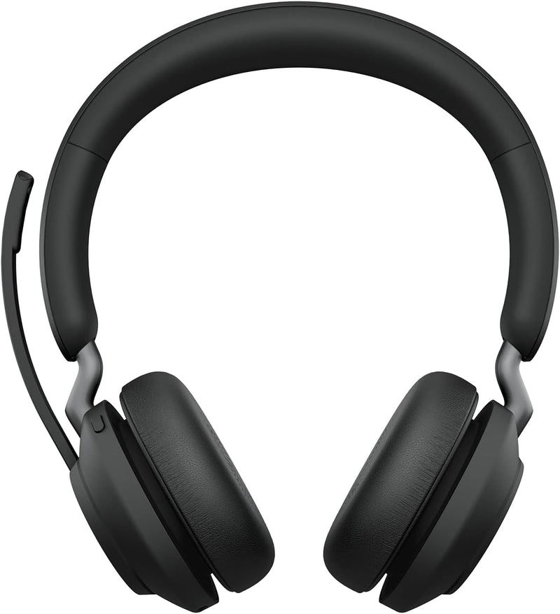 Jabra Evolve2 65 Wireless PC Headset – Noise Cancelling UC Certified Stereo Headphones With Long-Las