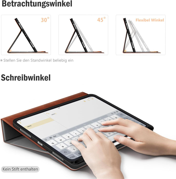 Antbox Hülle für iPad Pro 12.9 Zoll 2022 (6. Generation)/2021 (5.Gen) / 2020 (4.Gen) / 2018 (3. Gen)