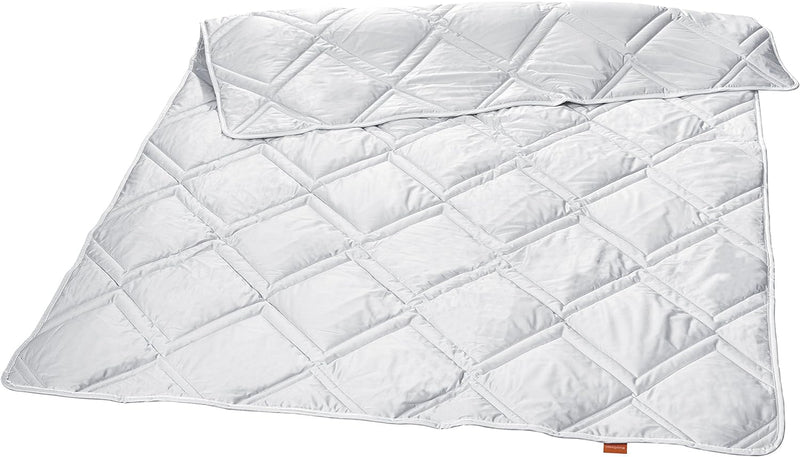 sleepling 196351 Nature 100% Kamelhaardecke, Steppdecke, warme Bettdecke Winterdecke, Ökotex, 155 x