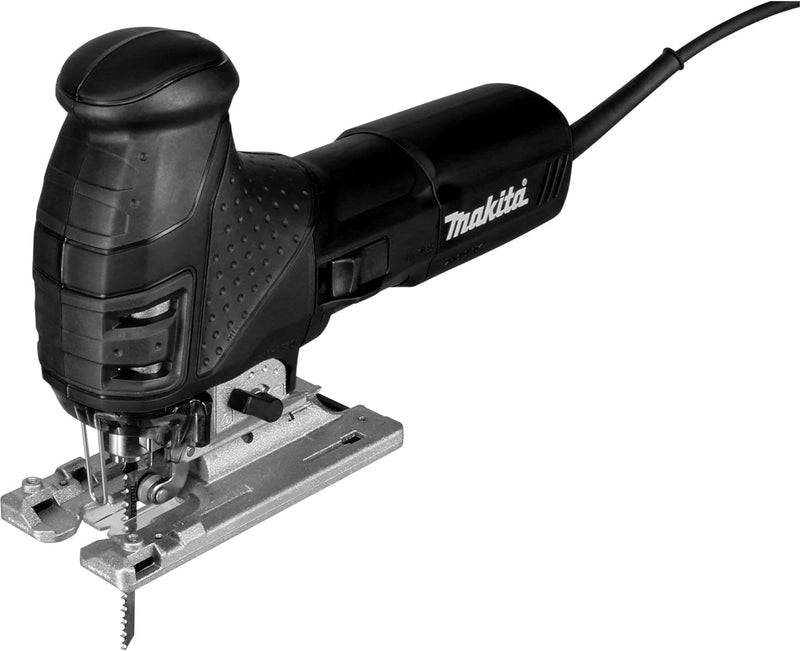 Makita 4351FCTJB Pendelhubstichsäge 135 mm mit LED in schwarz Black, Black