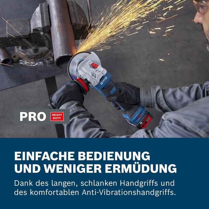 Bosch PRO 18V System Akku-Winkelschleifer GWS18V-11PS Ohne Akku/Lader, Ohne Akku/Lader