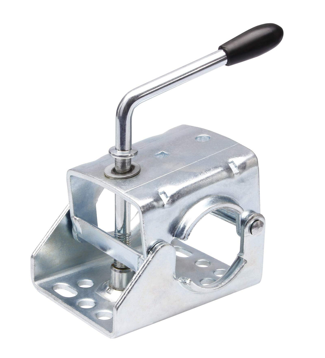 Klemmschelle Klemme für Anhänger Stützrad o. Stützen mit Rohr Ø 55-60mm Halter