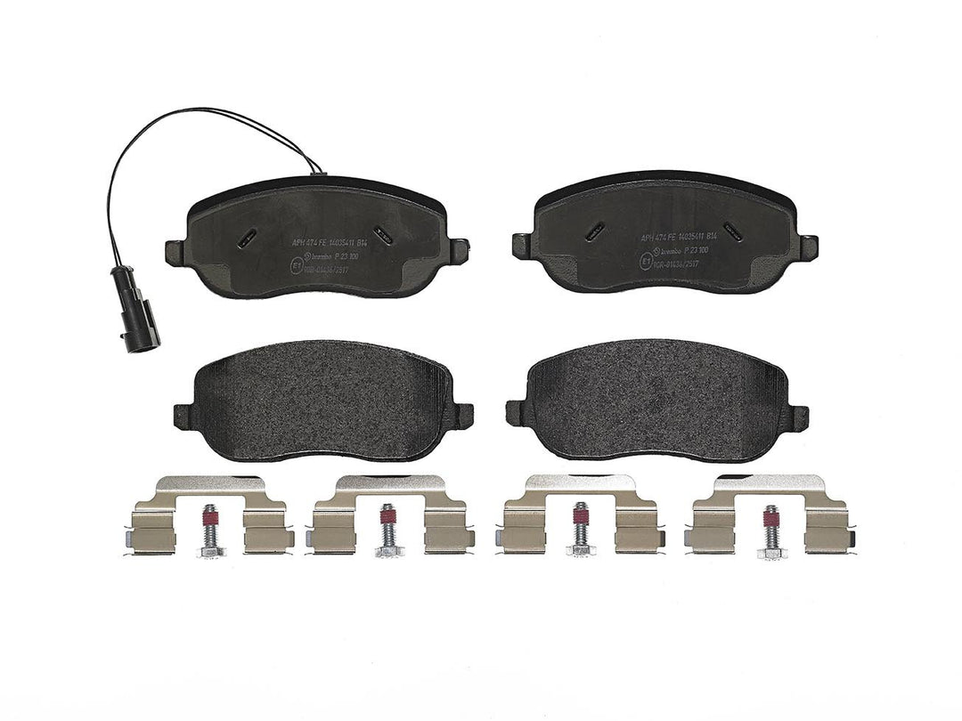 Brembo P 23 100 Bremsbelagsatz, Scheibenbremse - (4-teilig)