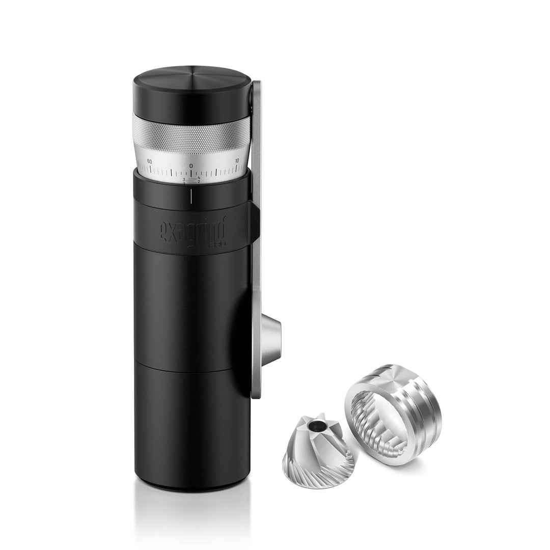 WACACO Exagrind Pro-E Kaffeemühle manuell, externe Anpassung