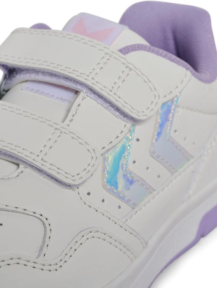 hummel Klettverschluss Sneaker Camden Jr Lebensstil Kinder 26 EU Lavender, 26 EU Lavender