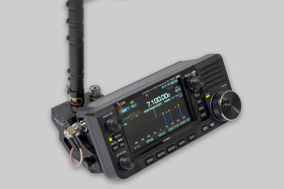 WINDCAMP Schnellspanner-Antennenhalterung für ICOM 705 IC-705