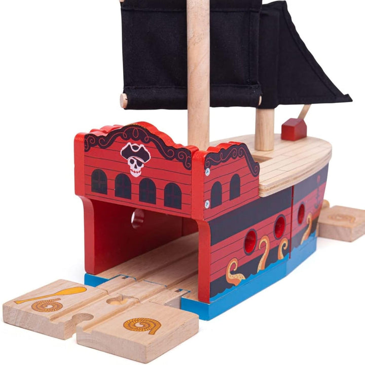 Bigjigs Rail Piratenschiff