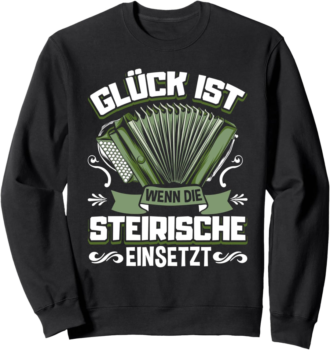 Steirische Harmonika Steiermark Musikantenstammtisch Sweatshirt