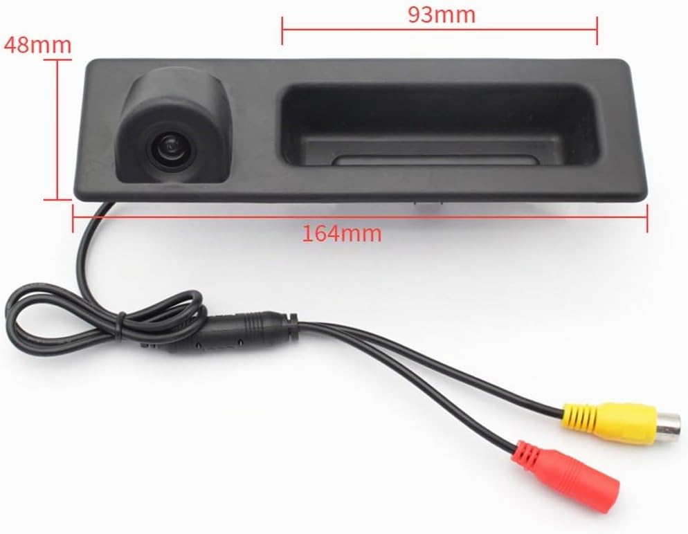 HD Auto Kofferraumgriff Rückfahrkamera Kompatibel mit BMW E82 E88/E90 E91 Touring E92 E93 M3 E60 E61