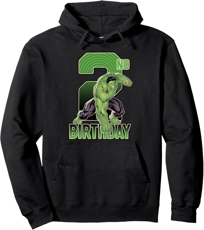 Marvel Hulk Smash 2nd Birthday Pullover Hoodie