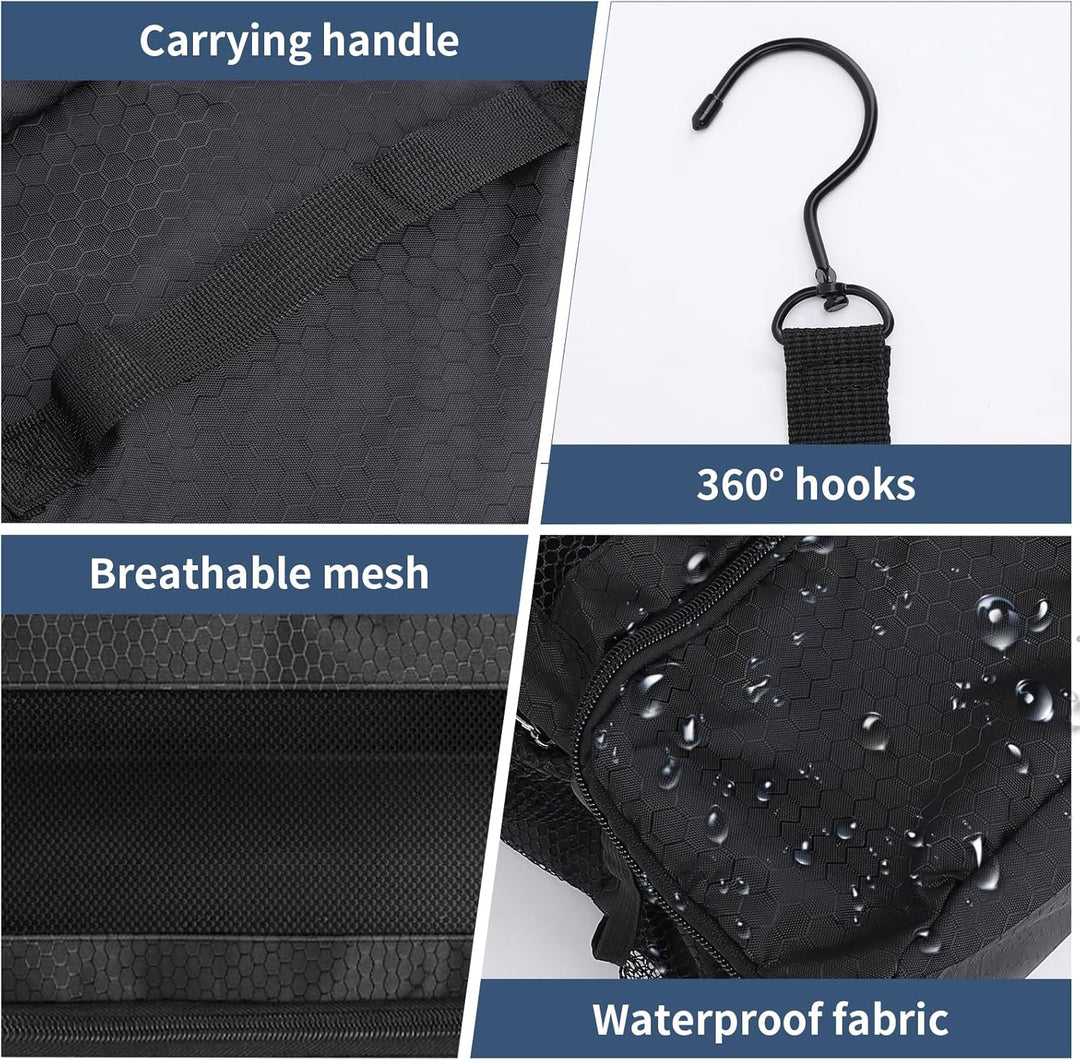 Hangable Clothes Organizer, grosse Kapazität faltbar multifunktionale Kleidung Aufbewahrungstasche,