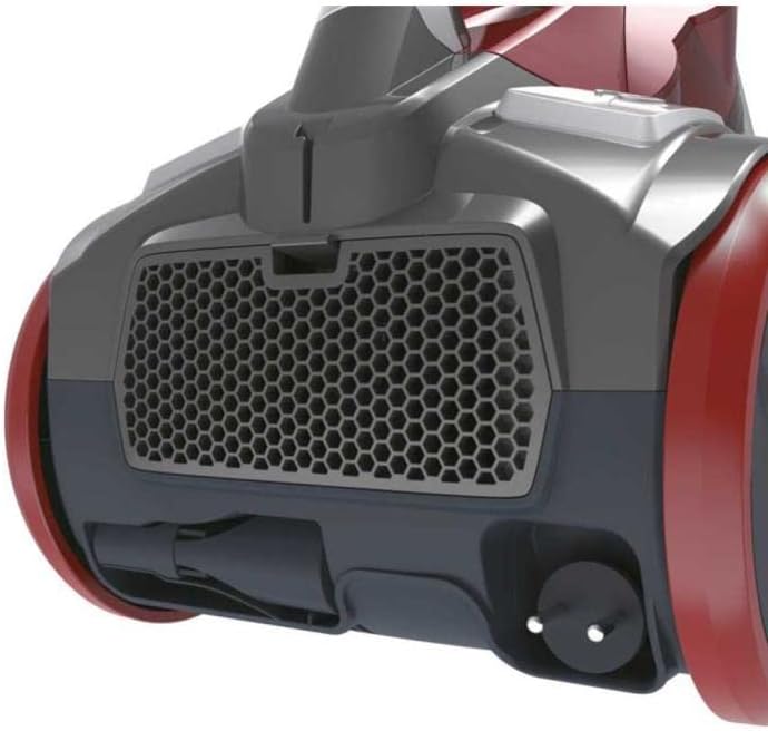 Hoover KS 50 PET,beutelloser Staubsauger mit Multizyklon-Technologie, 39001564, Rot/Grau, 550W