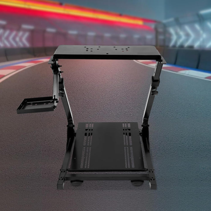 Treeisland Faltbarer Lenkradständer, Sim Racing Lenkrad Ständer, Gaming Lenkrad Halterung mit Schalt