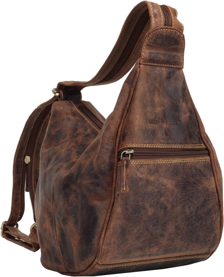 Greenburry Vintage Rucksack antikbraun, Braun