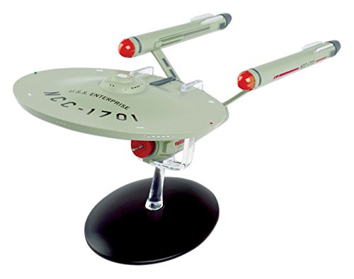 Eaglemoss 28 cm Star Trek U.S.S Enterprise NCC-1701 Modell Schiff Druckguss Spielzeug