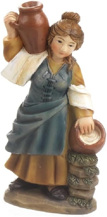 Articoli religiosi by Paben Set 18 Personaggi Presepe, 7 cm. in resina