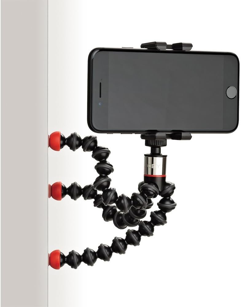 JOBY JB01494-BWW GripTight ONE + GP Magnetic Impulse Handy-Halter + GorillaPod Flexi-Stativ (mit Mag