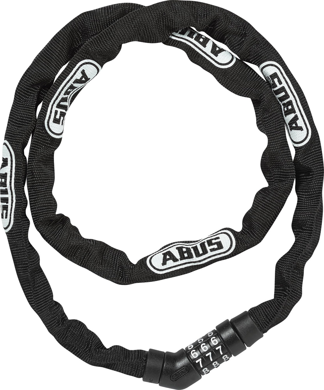 ABUS Kettenschloss Steel-O-Chain 4804C – Zahlenschloss aus Spezialstahl – ABUS-Sicherheitslevel 3 Sc