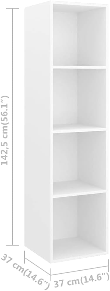 vidaXL TV Wandschrank Hängeschrank TV Möbel Schrank Fernsehtisch Fernsehschrank HiFi-Schrank mit 4 F