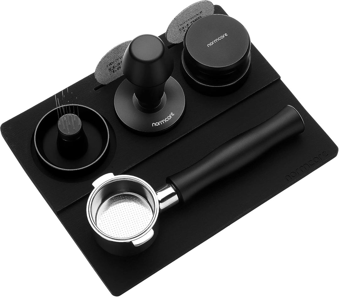 Normcore Tampermatte V2, Tamping Matte aus Premium Silikon, Tamperstation, Anti-Rutsch, Kaffee Stamp
