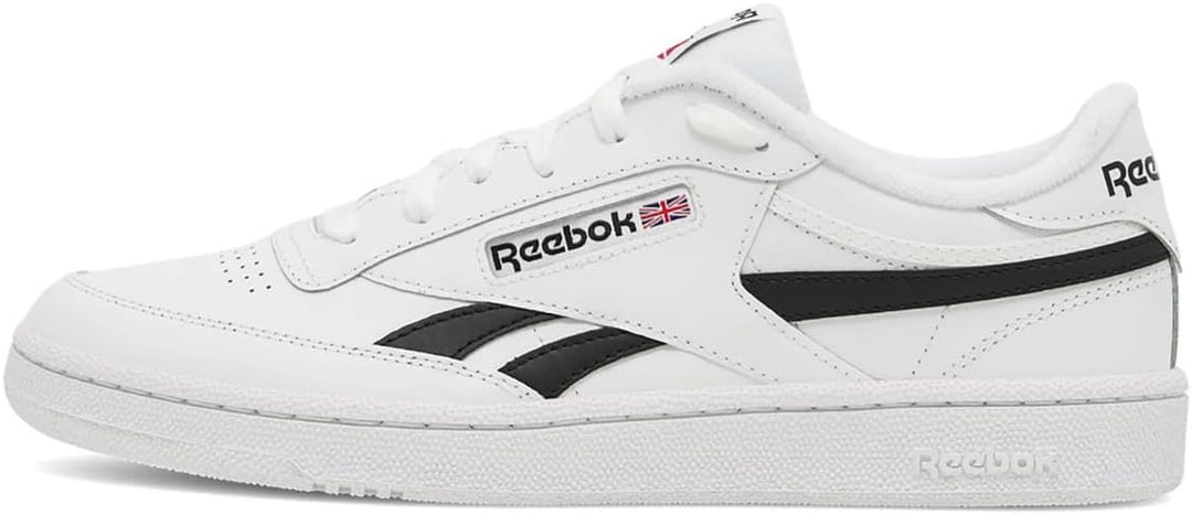 Reebok Unisex Club C Revenge Sneaker 34 EU Ftwwht Black Ftwwht, 34 EU Ftwwht Black Ftwwht