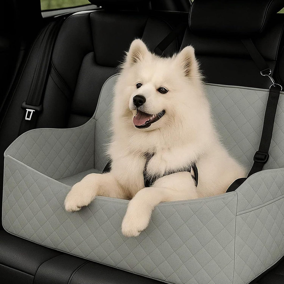 Hunde Autositz für grosse &amp; mittelgrosse Hunde bis 25 kg | Autositze mit Dicker Polsterung, Sicherhe