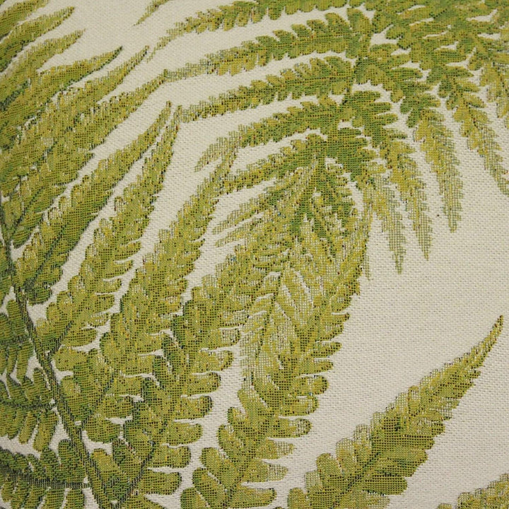 McAlister Textiles Tapestry | Bestickter Kissenbezug grüner Waldfarn | 40 x 40cm | gewobenes Blätter